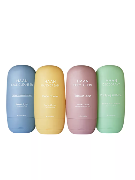 Крем для рук с пребиотиками  "Освежающий кокос" мини-формат Haan Mini Hand Cream Coco Cooler, 12 мл